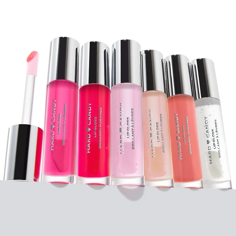 Hard Candy Glosstopia Lip Gloss, High-Shine, Hydrating, Hyaluronic Acid
