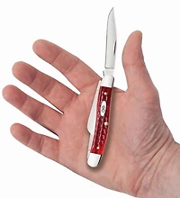 Red Medium Stockman Jig Bone