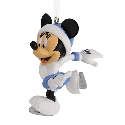 Décoration Hallmark de Noël (Minnie en patin à glace, Disney)