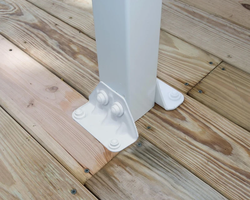 CANOPIA by PALRAM Olympia 10 ft. x 10 ft. Aluminum Patio Cover - White