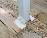 CANOPIA by PALRAM Olympia 10 ft. x 10 ft. Aluminum Patio Cover - White