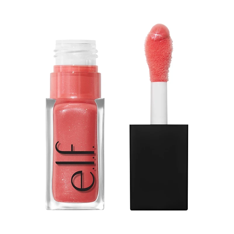 e.l.f. Cosmetics Glow Reviver Plumping Lip Oil, Papayarazzi, 7.6 mL