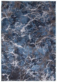 ECARPET Marble Textured Area Rug, Contemporary Carpet for Living Room
