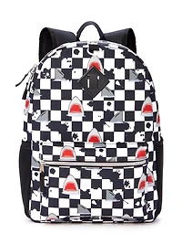 Schoolyard Vibes Ensemble de 3 sacs à dos ENSMBL REQ CARREAUX