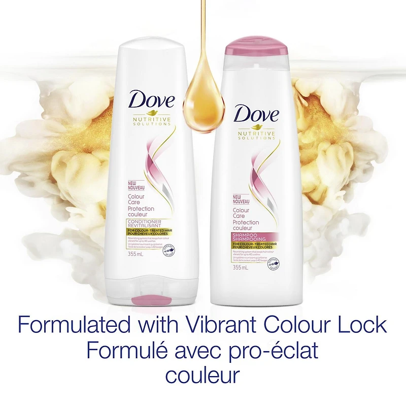 Shampooing & Revitalisant Dove pour cheveux colorés avec complexe Bio-Nourish