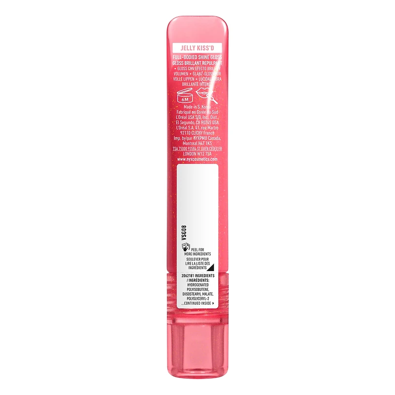 NYX Professional Makeup Brillant à lèvres intense et éclatant Jelly Job