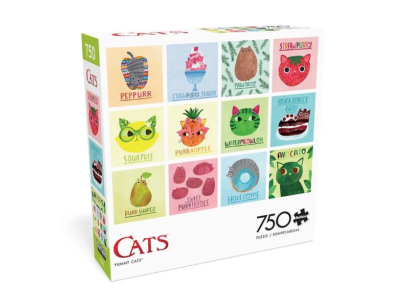 Buffalo Games - Le puzzle Cats - Yummy Cats - en 750 pièces