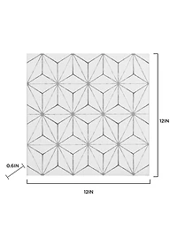 FloorPops Ensemble de 20 carreaux de sol Kikko Peel & Stick