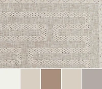 ECARPET Maze Transitional Area Rug for Living Room, Bedroom, Dining Entrance, Hallway and More.