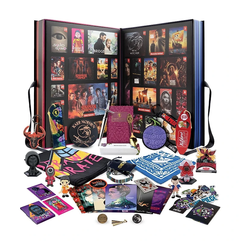 Coffret cadeau compte à rebours YuMe Netflix