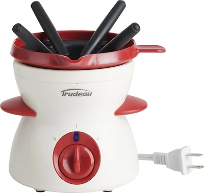 Trudeau Maison ELECTRIC CHOCOLATE FONDU SET - 7 PIECES