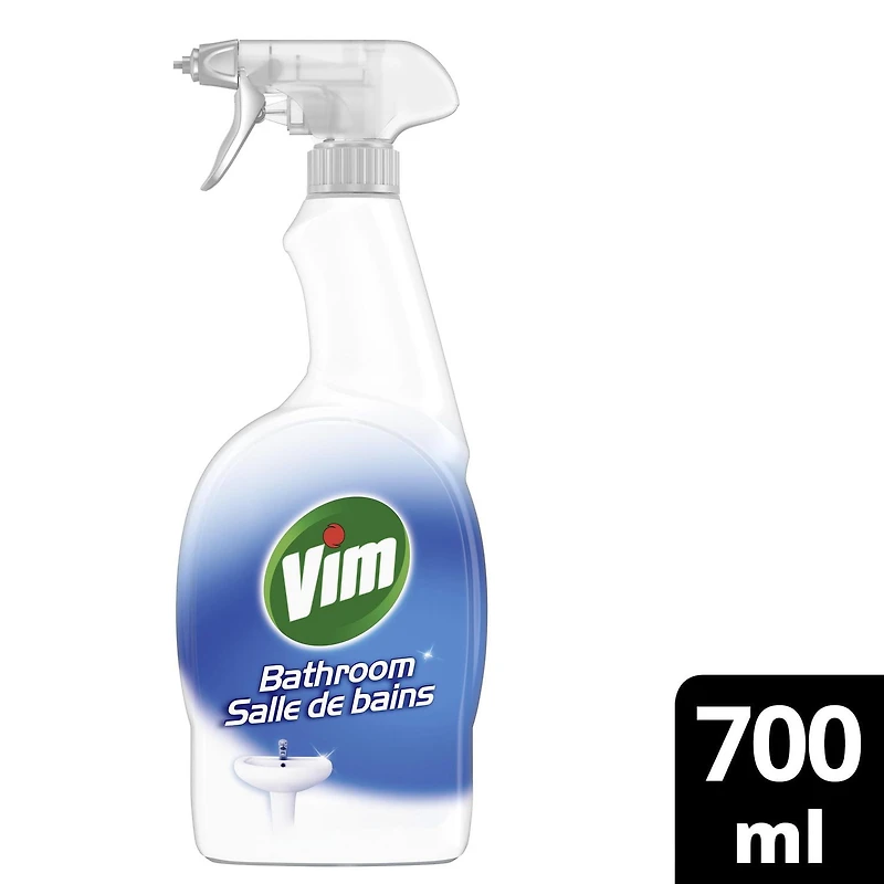 Vaporisateur pour les taches difficiles Vim pour salle de bains puissante action moussante 700mL