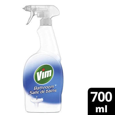 Vaporisateur pour les taches difficiles Vim pour salle de bains puissante action moussante 700mL
