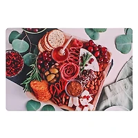 IH Casa Decor Plastic Placemat Charcuterie Board - Ensemble De 12