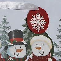 Holiday Time Large Snowman Family Christmas Gift Bag