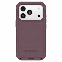 OtterBox Étui Defender Pro MagSafe avec Contrôle de la Caméra Trailhead (Violet) pour iPhone 17 Pro Max