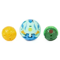 Bakugan Evolutions, Colossus with Nano Sludgem and Widow Platinum Power Up Pack, True Metal Bakugan Action Figure, 2 Nanogan, 2 Bakucore, 2 Ability Cards, Kids Toys for Boys, Ages 6 and Up