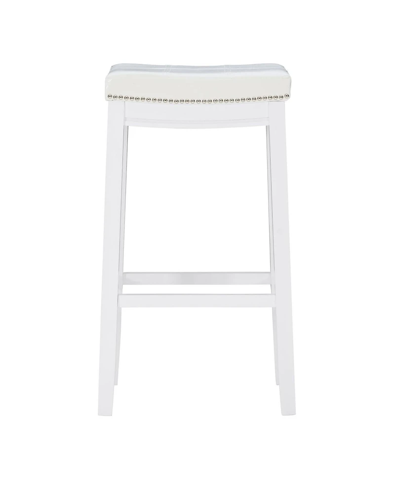 Tabouret de bar Warren blanc