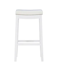 Tabouret de bar Warren blanc