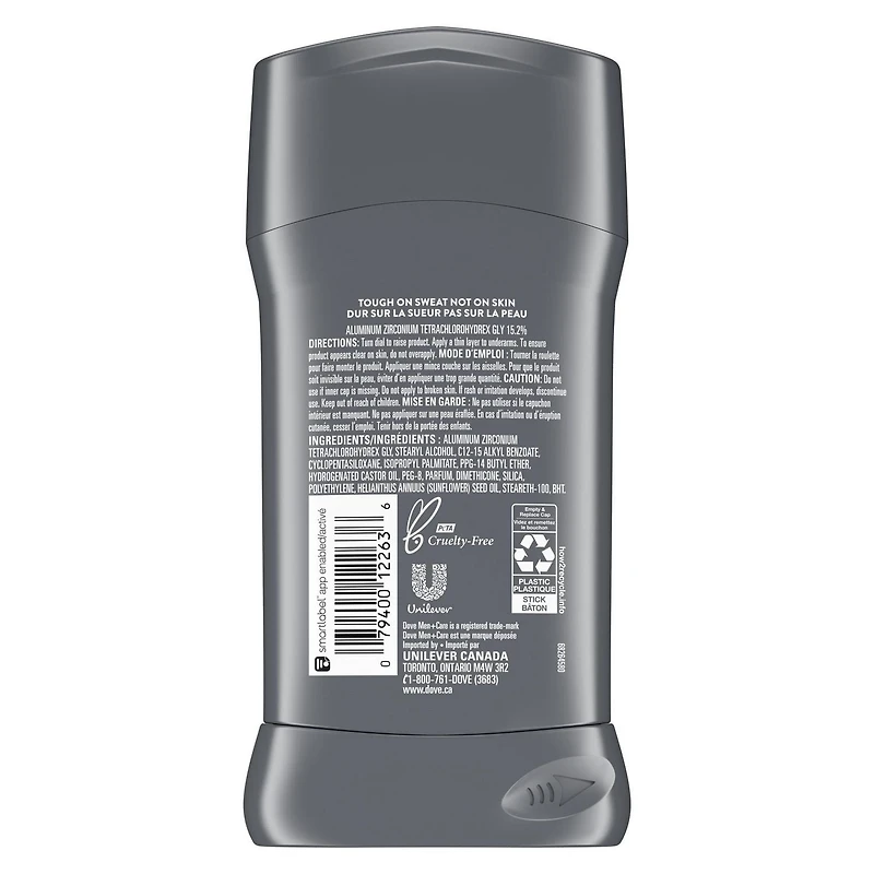 Paquet de valeur Antisudorifique en bâton Dove Men Care Clean Comfort