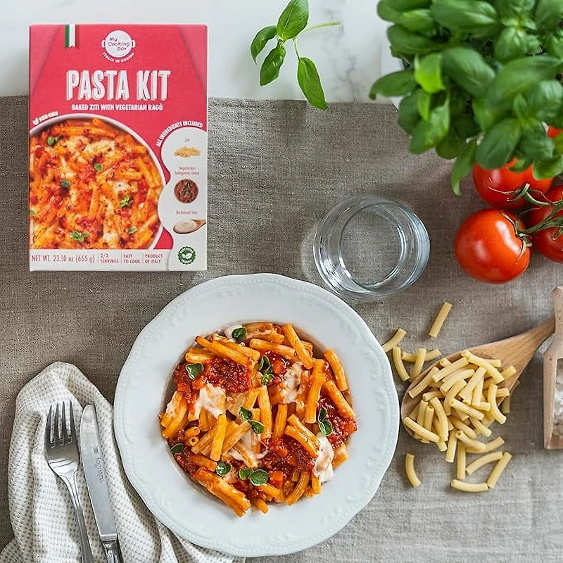 MY COOKING BOX ZITI AU FOUR AU RAGU DE LÉGUMES MCB BKD ZITI AVEC VEG RAGU