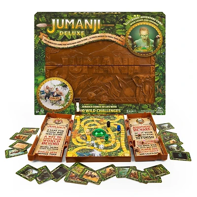 Jeu Jumanji Deluxe, version électronique immersive du jeu de société d'aventure classique, désormais avec lumières et sons