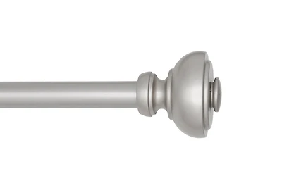 Tringle à rideaux réglable Mainstays nickel Cameron urn de 1,9 cm, (76 cm à 213 cm)