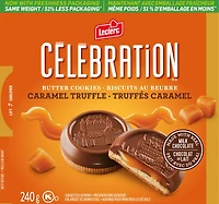 BISCUIT CHOC. LAIT.TRUFF. CARA. 240G EACH BOX