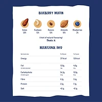 Nakd Blueberry Muffin Multipack, Gluten-free snack bars