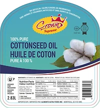 Crown Supreme L - Oil Cottonseed KFP 2.83L