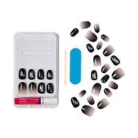 Kiss Nail - Wicked - Own Your Power - Medium - Vert - 28 ongles - 1 colle gel rose