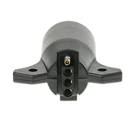 Adaptateur de câblage de remorque 7 voies à 4 voies, connecteur de faisceau de câblage de lumière de remorque, prise de câblage de remorque pour bateau RV