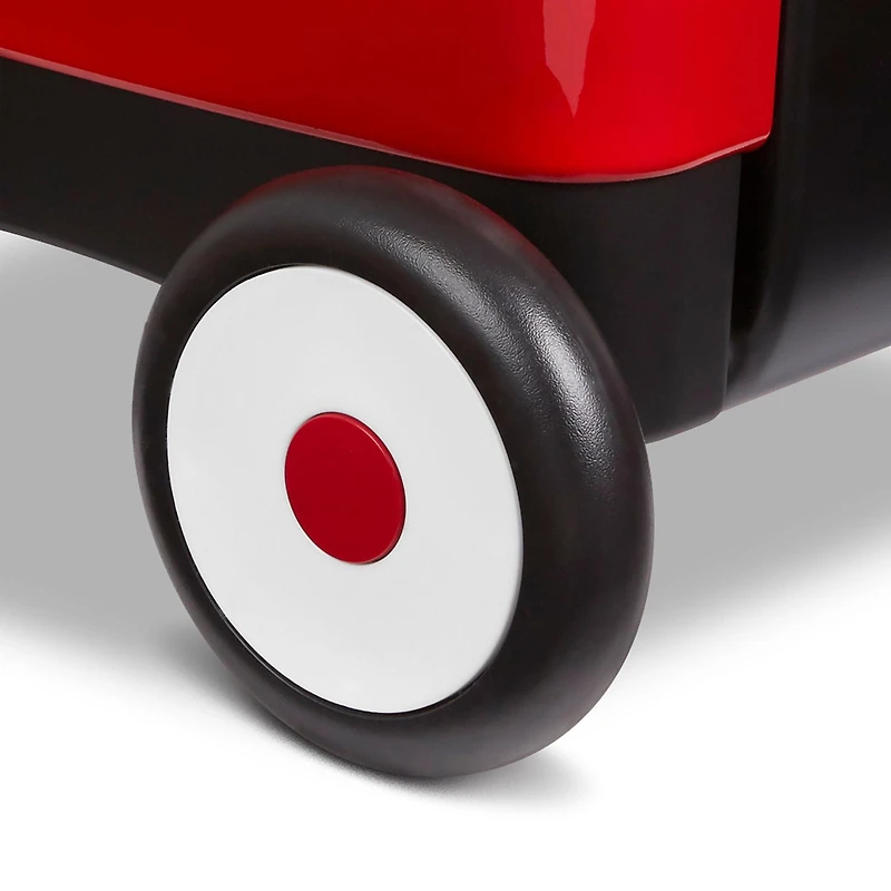Radio Flyer Chariot Déambulateur à Pousser et à Tirer Chariot 2 en 1, 1 à 4 Ans