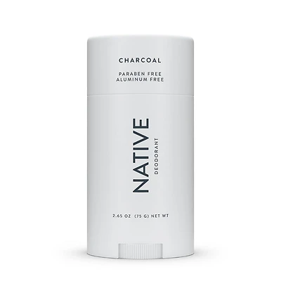 Native Natural Deodorant, Charcoal, Aluminum Free, 75g