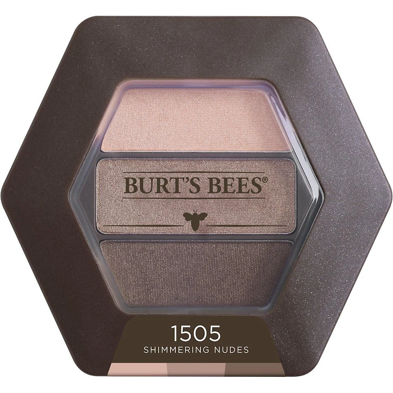 Burt’s Bees 100% Natural Eye Shadow Palette with 3 Shades