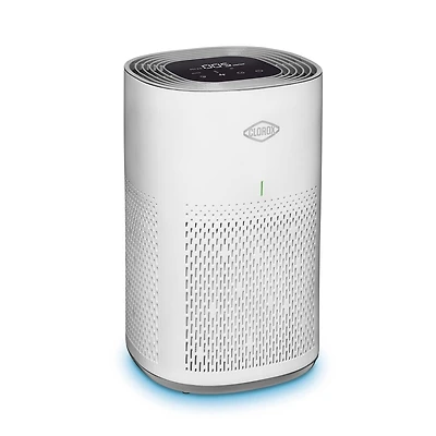 Purificateur d’air Clorox avec filtre True HEPA pour une pièce moyenne 11030