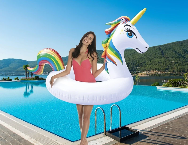 PlayDay Géant Licorne Gonflable