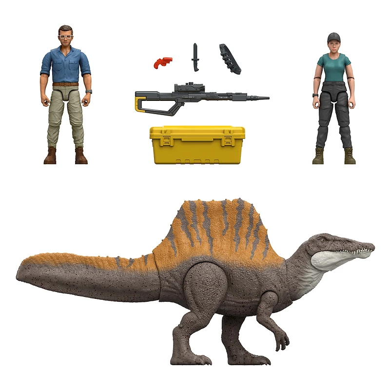 Jurassic World Rebirth Coffret Histoire Danger Spinosaure JURASSIC WORLD JW4-STORYPACK