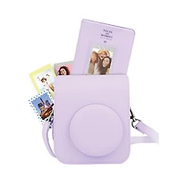 Mini Instax 12 Camera Accessory Kit DP-FJ12-PRP, 16-Page Photo Album for Mini Instax 12