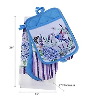 IH Casa Decor 5 Pc Kitchen Set Hummingbird