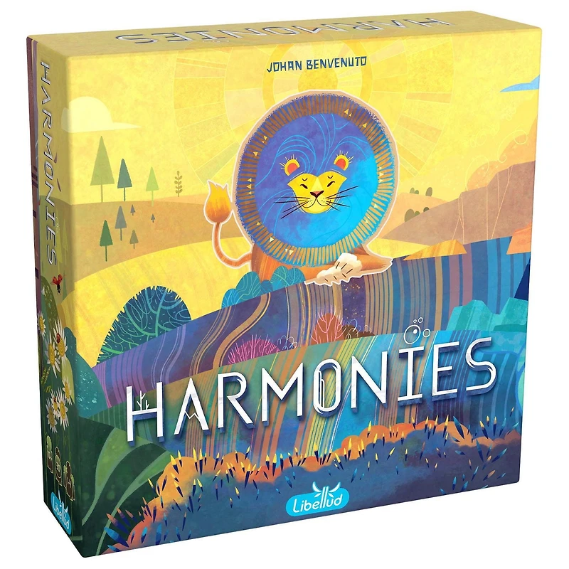 Libellud - Harmonies - Version française - Magnifique Jeu - Jeu Amusant Pour Soirée de Jeux de Société en Famille - Pour les Âges 10+ - 30 à 45 Minutes de Temps de Jeu - 1-4 Joueurs