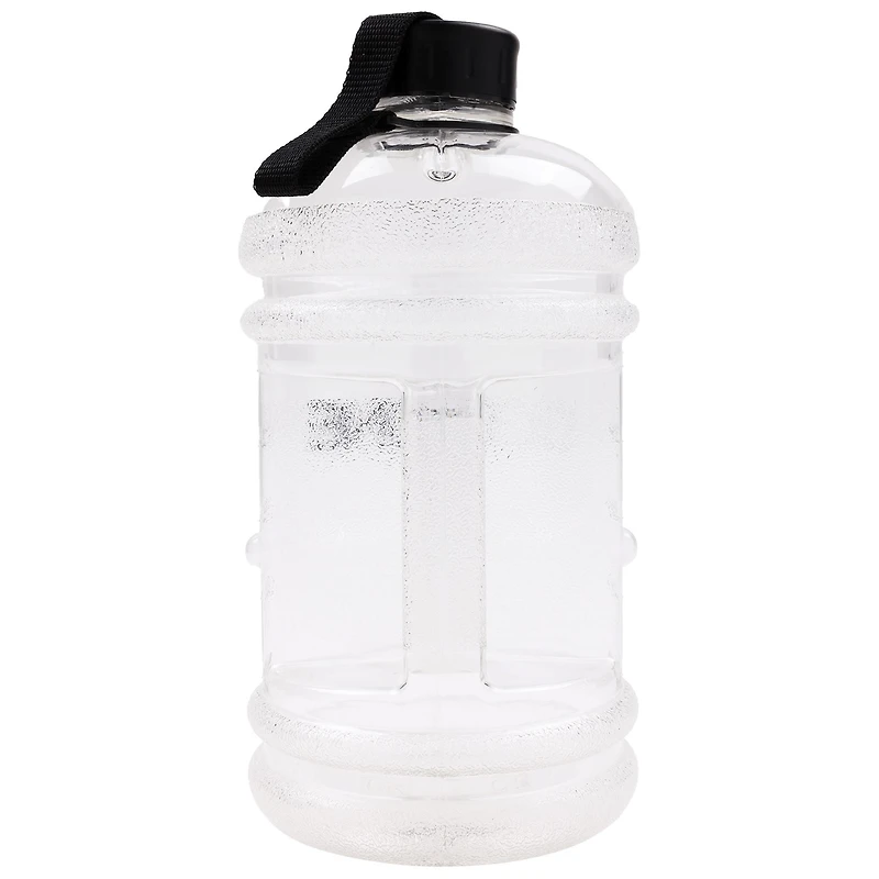GoZone Water Bottle Jug, Half Gallon Sports Water Jug with Carry Handle, Clear, 64 oz, F-GOZONE 64OZ WATER JUG