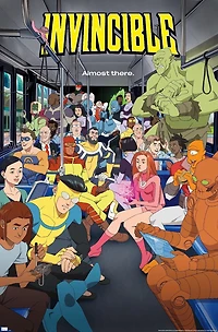 Invincible: Season 2 - Bus One Sheet Wall Poster, 22.375" x 34"