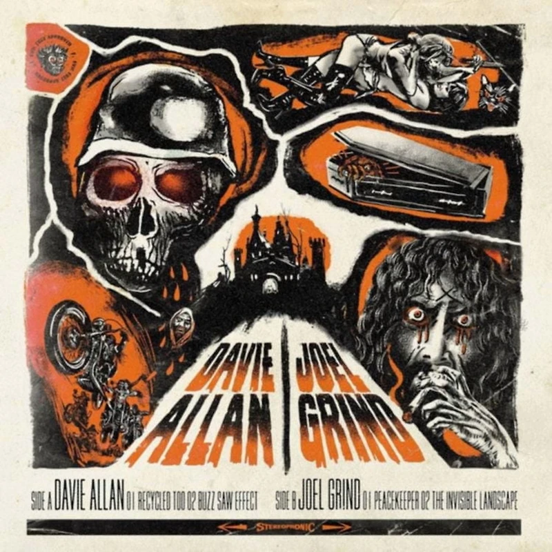 Davie Allan & Joel Grind - Split (vinyl)