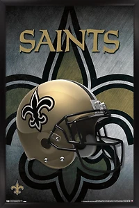NFL New Orleans Saints - Helmet 16 Wall Poster, 22.375" x 34"