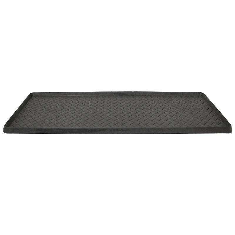 Mainstays 14"X38" Metro Black Boot Tray