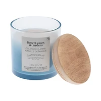 Better Homes & Gardens Scented 2-wick 12 oz. Parrafin Wax Ombre Jar Candle, Oceanside Flannel, Parrafin Wax Blend
