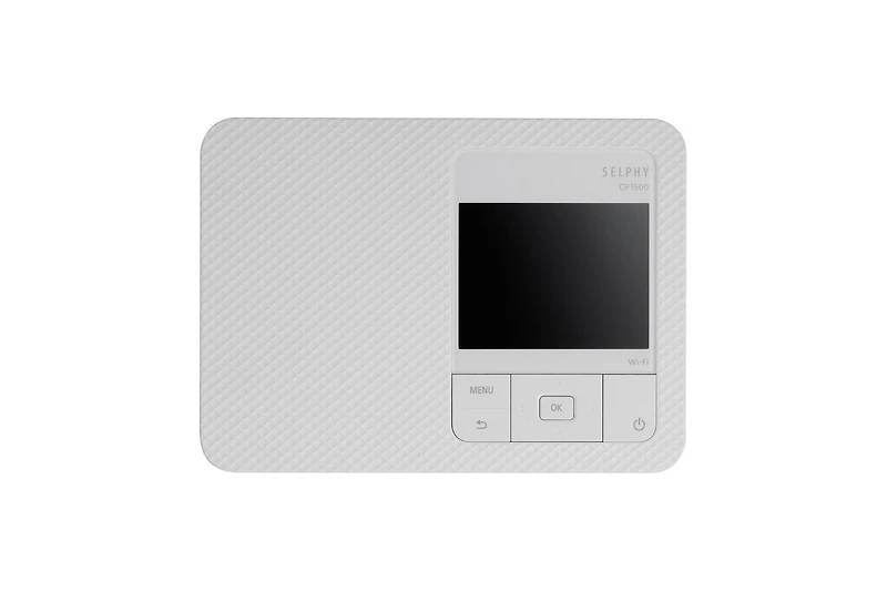SELPHY CP1500 Compact Photo Printer WHITE, Portable photo printer for home and on the go.