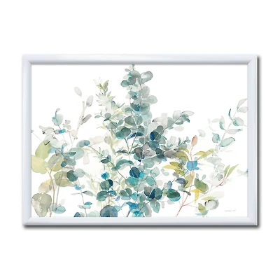 Designart Élément naturel d'eucalyptus Art mural encadré