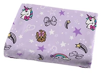 Jojo Siwa Éclat Brillance Ensemble de Draps 4-Pièces pour Lit 2 Places, 100% Polyester. Pour Lit 2 Places